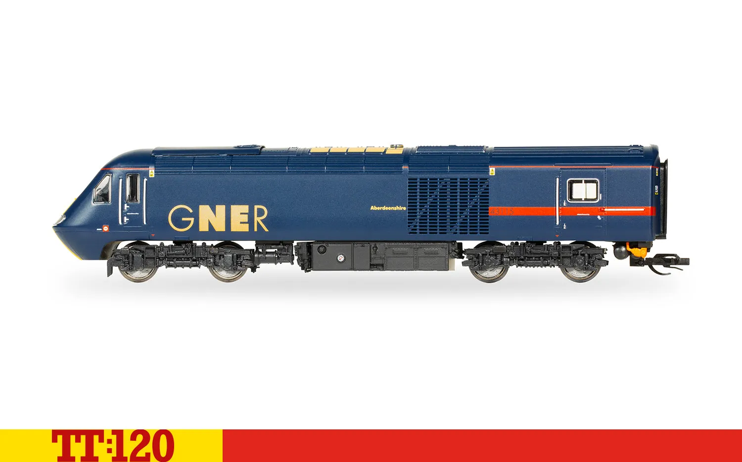 Hornby TT:120 Class 43 HST tågset GNER 43120+43115 DCC