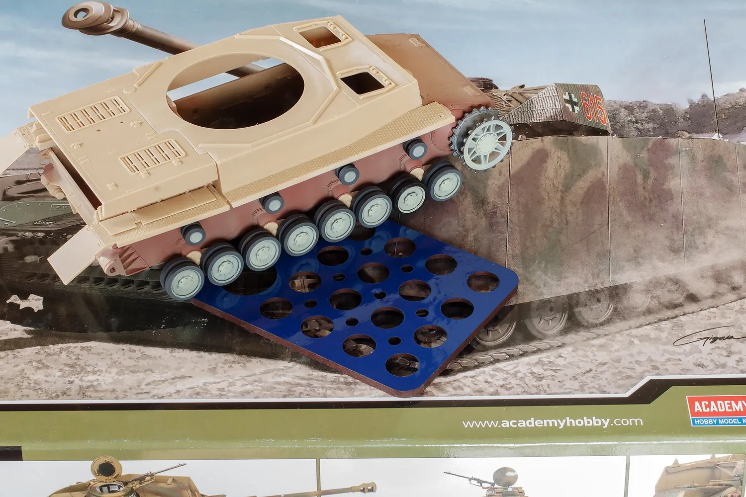 Rossagraph QuickWheel QW-243 målningsmask Pz IV 1:35