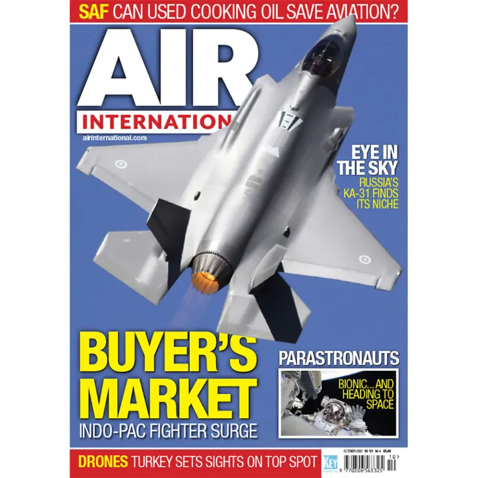AIR International oktober 2021 tidning militärflyg