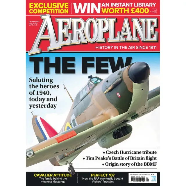 Aeroplane Monthly december 2025 tidning lösnummer Battle