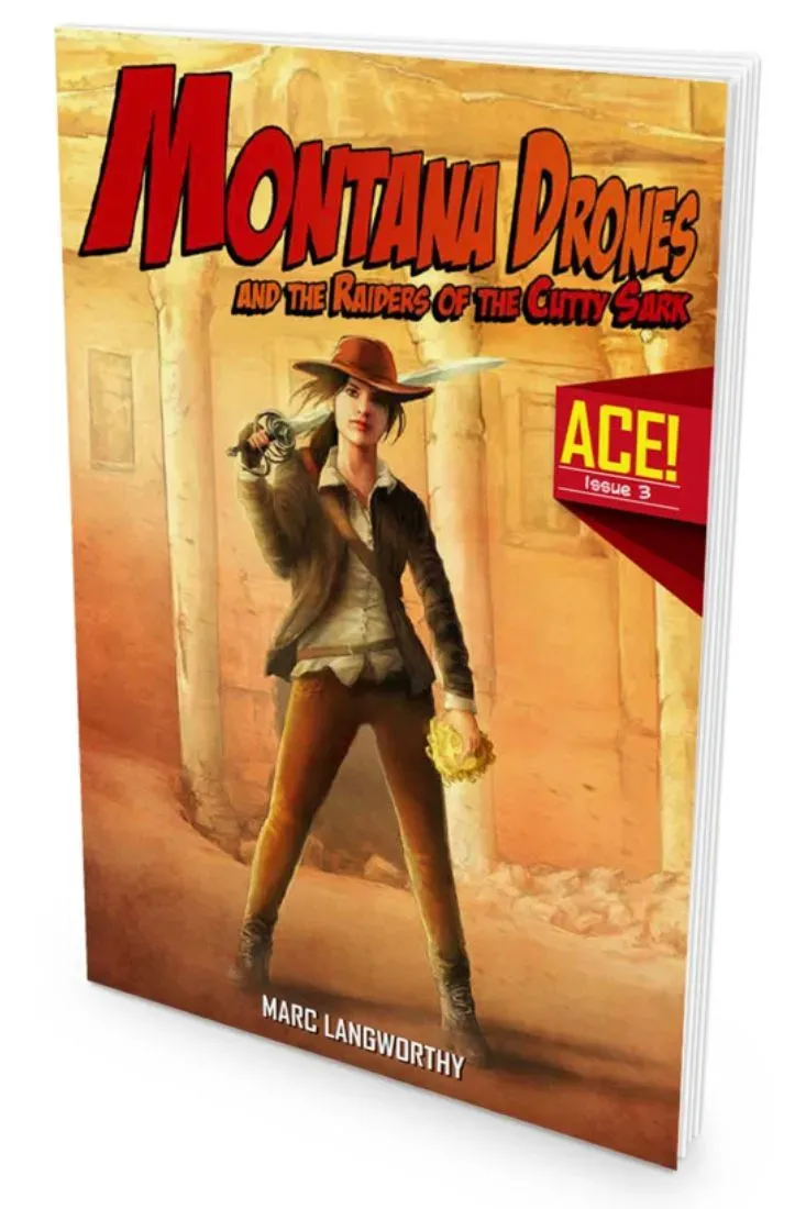 EN Publishing A.C.E. #3 äventyr PDF Montana Drones pulp