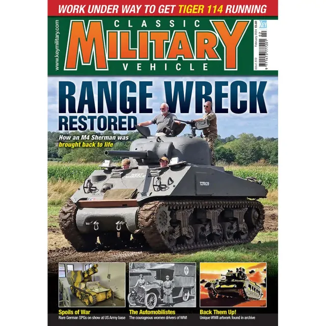Classic Military Vehicle februari 2024 tidning – fordonshistoria