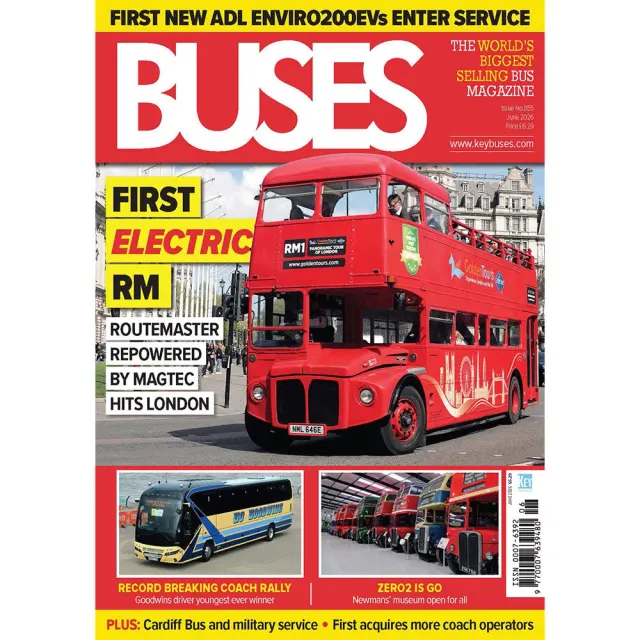 Buses juni 2026 tidning lösnummer elbuss