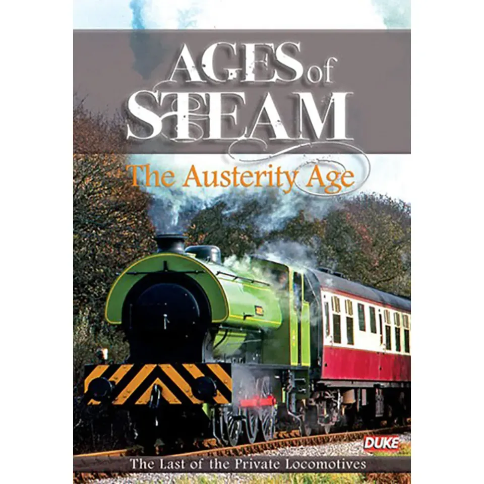 Ages of Steam Austerity Age dvd ånglok Storbritannien
