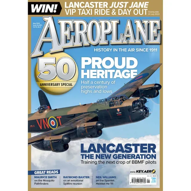 Aeroplane Monthly May 2023 tidning Lancaster
