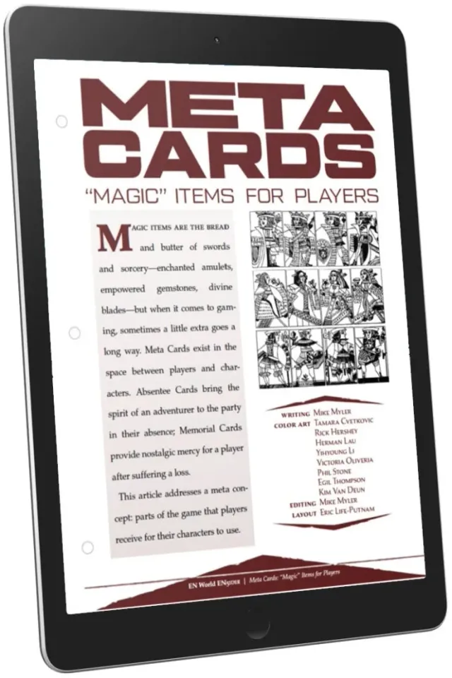 EN Publishing Meta Cards Magic Items tillägg PDF