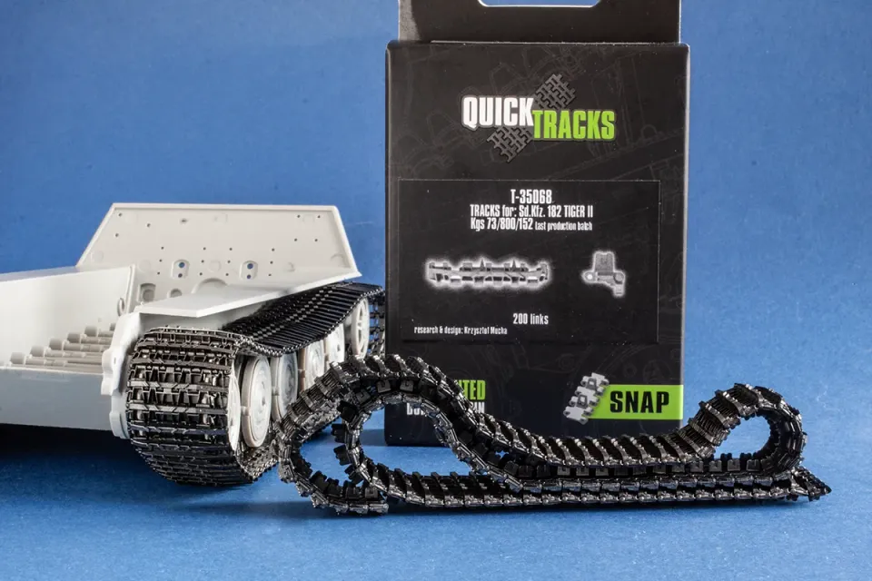 Rossagraph QuickTracks T-35068 band King Tiger 1/35