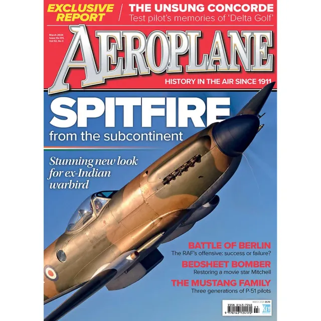 Aeroplane Monthly Mars 2024 tidning flyghistoria