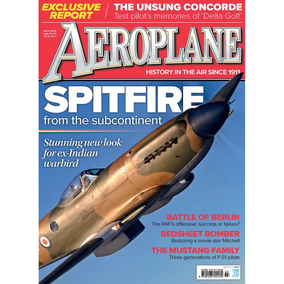 Aeroplane Monthly Mars 2024 tidning flyghistoria