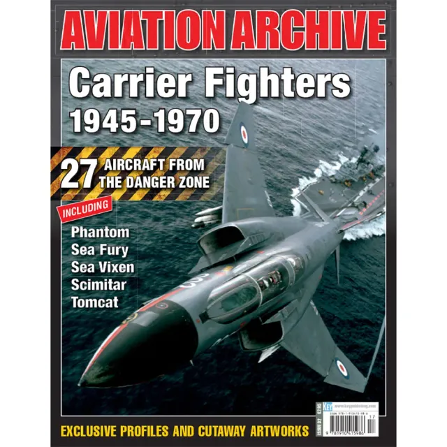 Aviation Archive Carrier Fighters 1945-70 tidning hangarfartyg