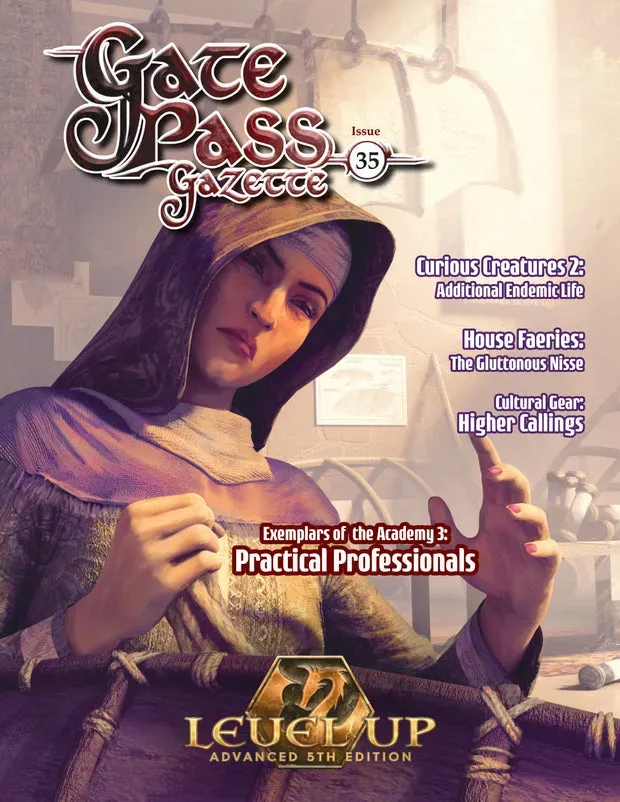 EN Publishing Gate Pass Gazette 35 rollspelstidning PDF A5E