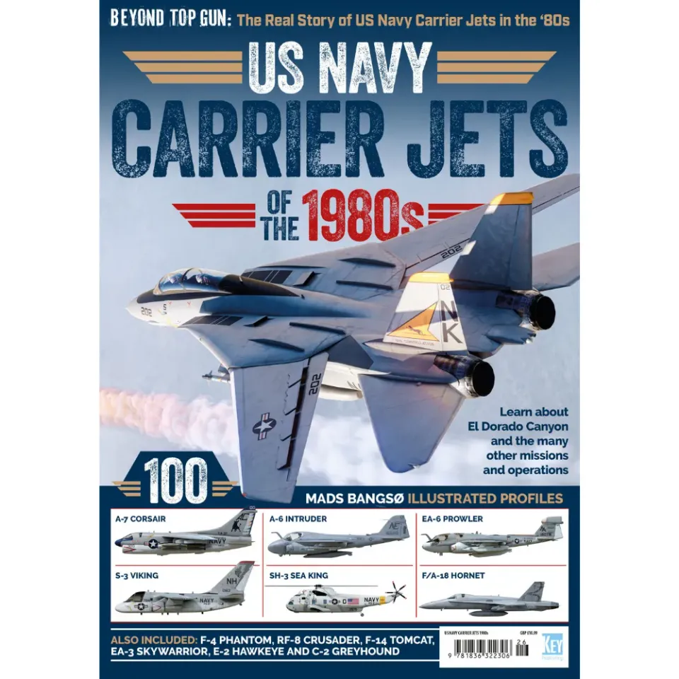 Why we love Taylor Swi US Navy Carrier Jets 1980s tidning militärflyg