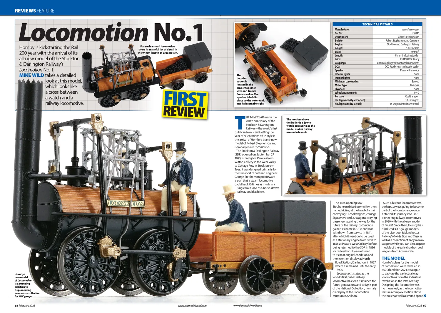 Hornby Magazine February 2025 tidning februarinummer