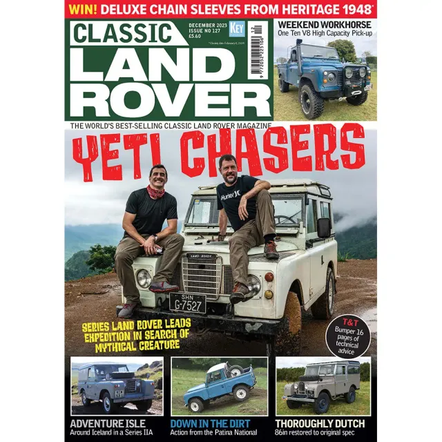 Classic Land Rover december 2023 tidning lösnummer expedition