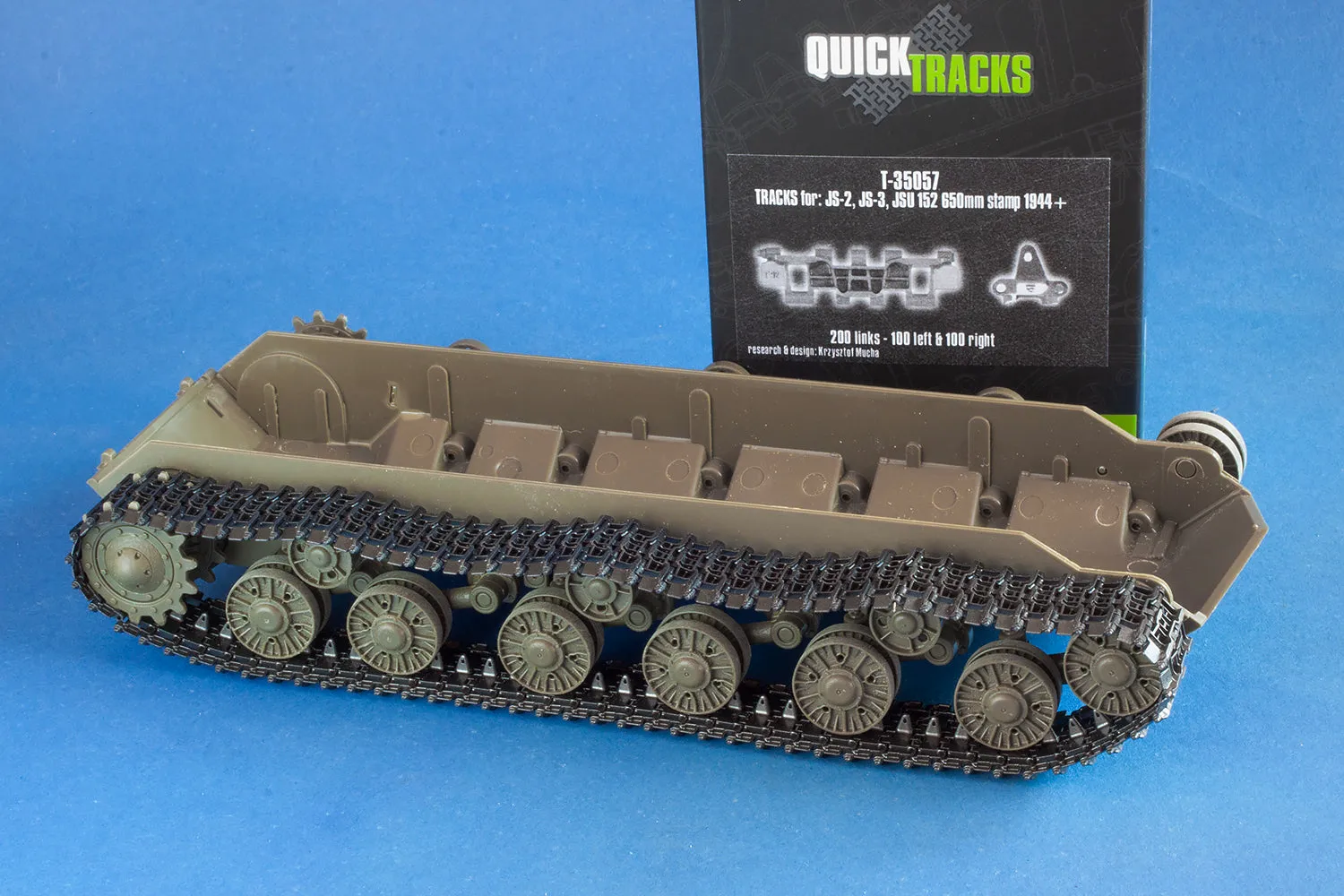 Rossagraph QuickTracks T-35057 band JS-2 1:35