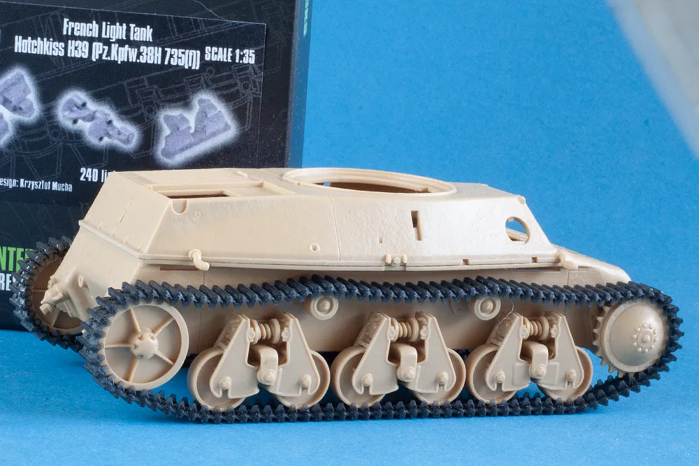ROSSAGRAPH QuickTracks T-35131 band Hotchkiss H39 1:35 resin