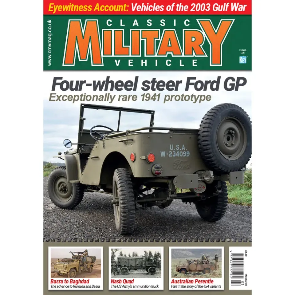 Classic Military Vehicle mars 2018 tidning – back issue