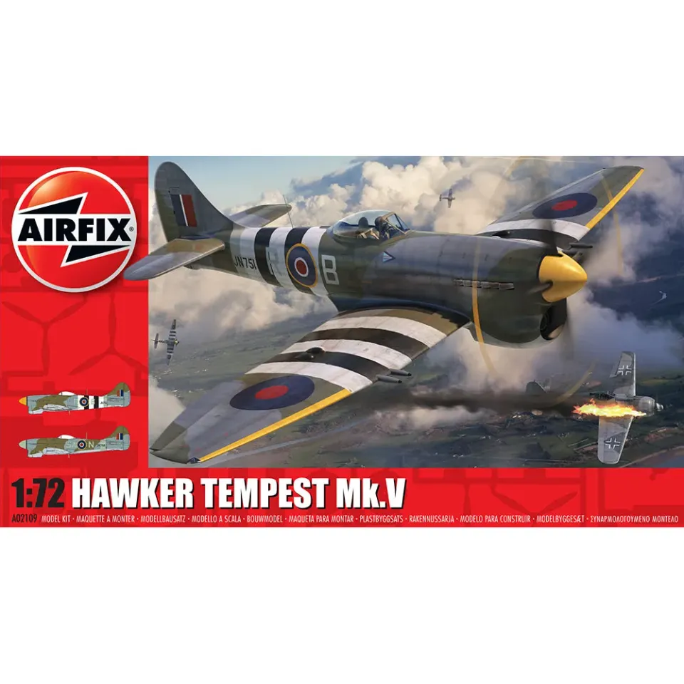Airfix Hawker Tempest Mk V 1:72 plastbyggsats