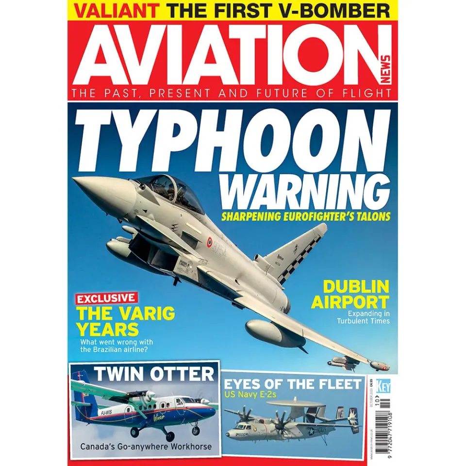 Aviation News oktober 2020 tidning Typhoon