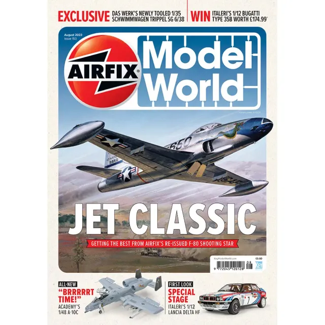 Airfix Model World August 2023 tidning modellbygge