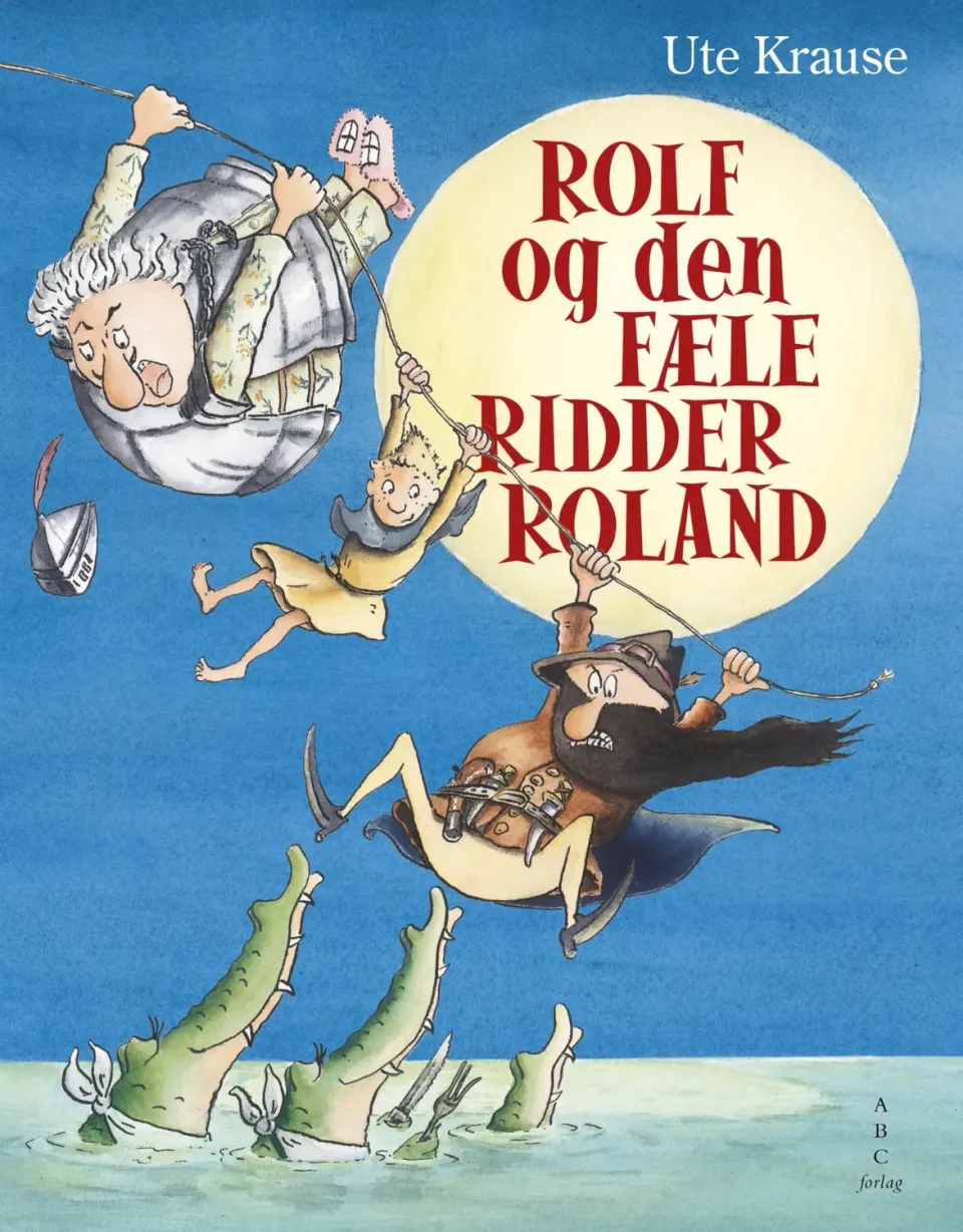 ABC Forlag Rolf og ridder Roland barnbok riddare