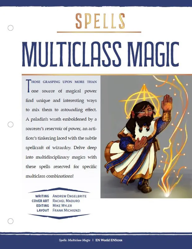EN Publishing Spells Multiclass Magic rollspel-pdf multiclass
