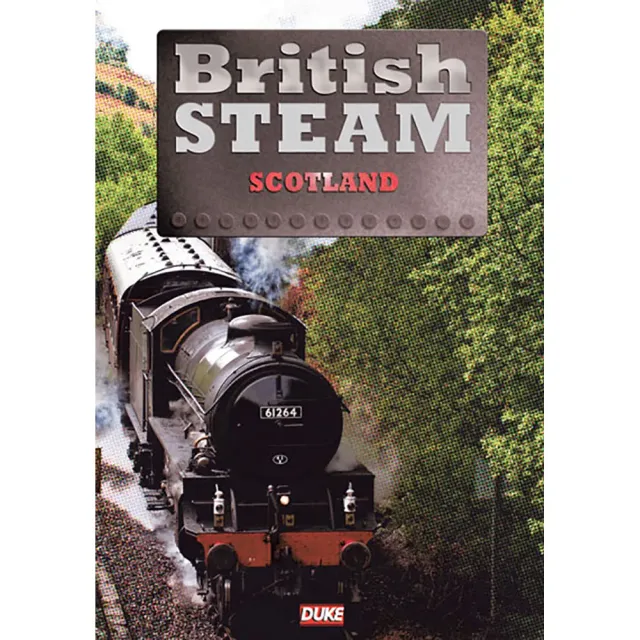 British Steam in Scotland DVD film ånglok tågfilm
