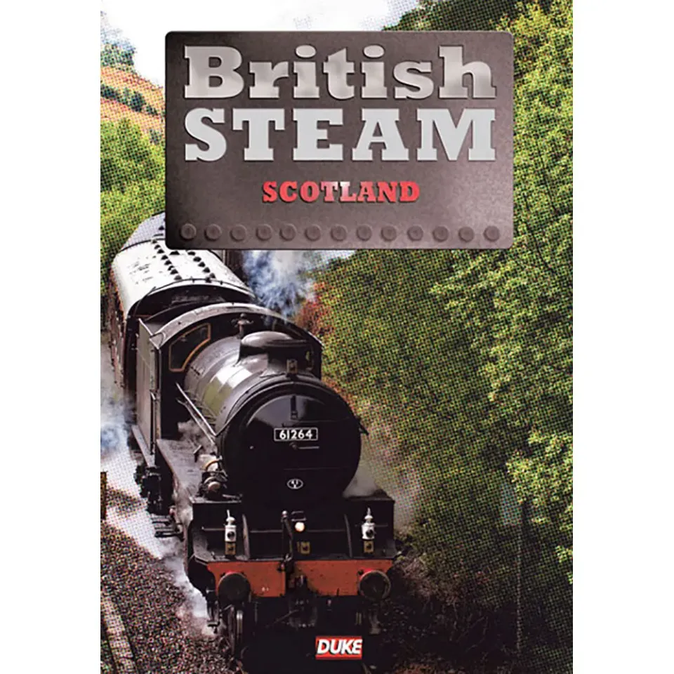 British Steam in Scotland DVD film ånglok tågfilm
