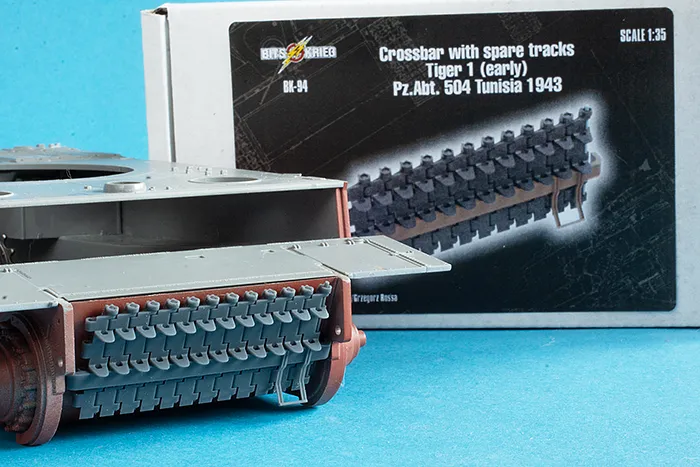 Rossagraph BitsKrieg BK-094 tvärbalk Tiger I Tunisien 1/35