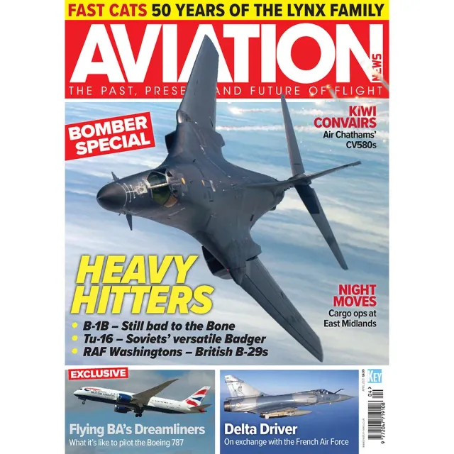 Aviation News april 2021 tidning militärflyg