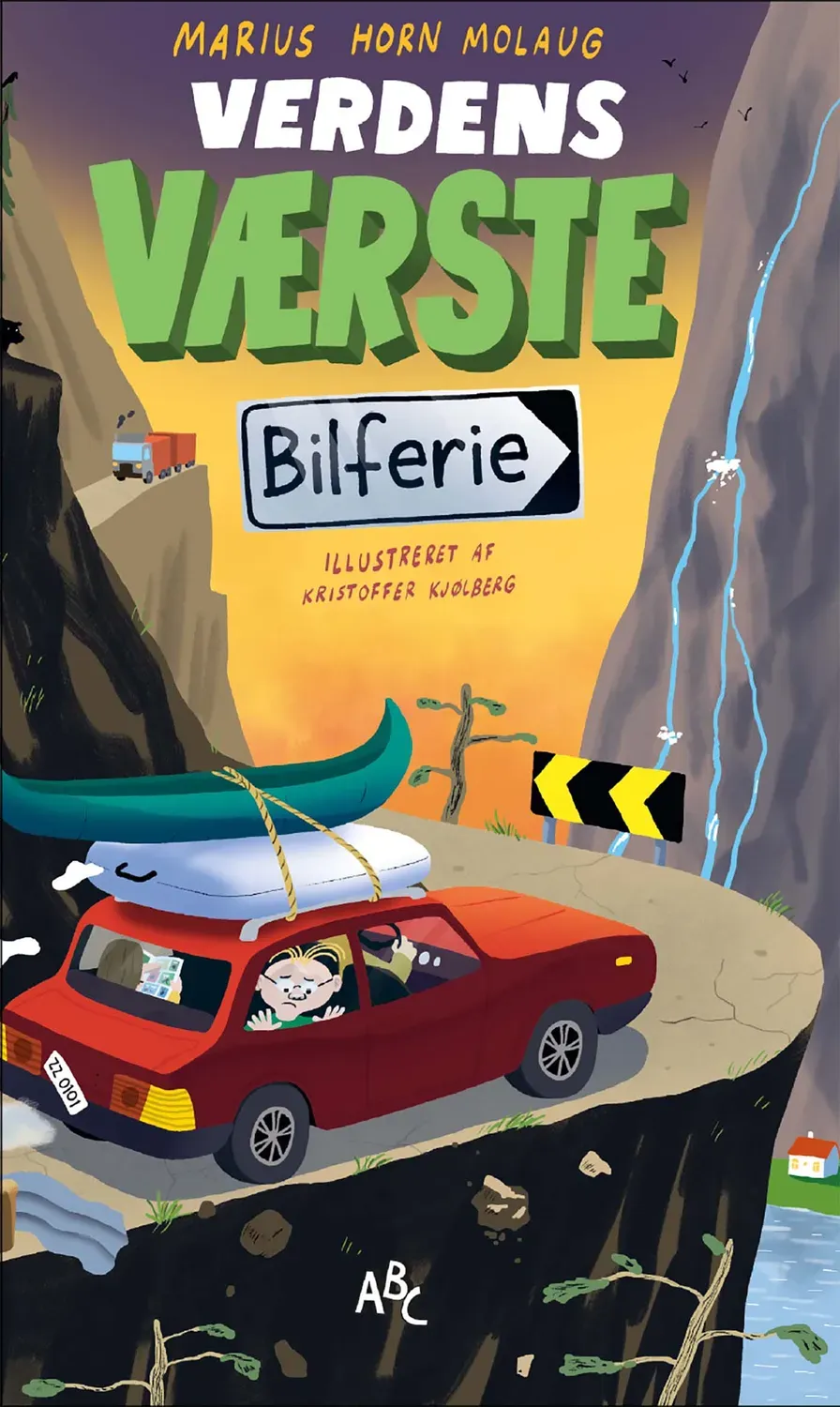 ABC Forlag Verdens værste bilferie e-bok humorbok