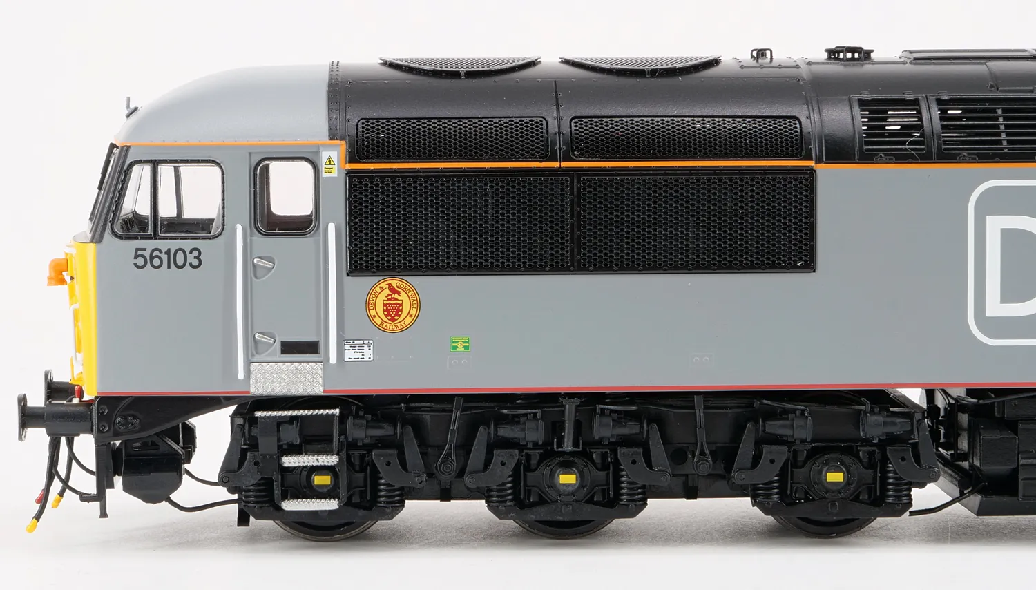 Cavalex Class 56 56103 modellok OO DCR grå DCC-ready