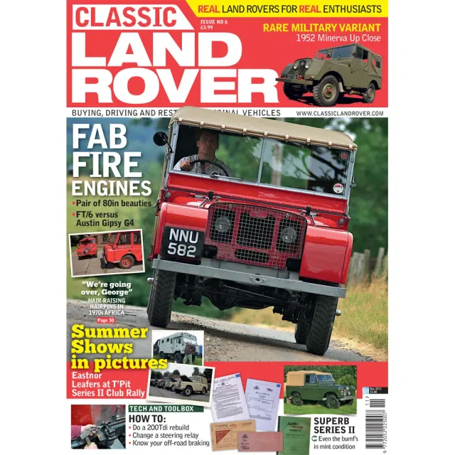 Classic Land Rover November 2013 tidning lösnummer Series II