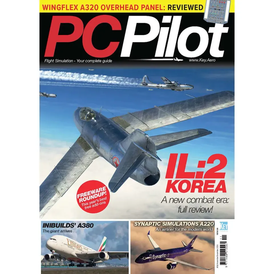 PC Pilot November December 2026 tidning flygsimulator