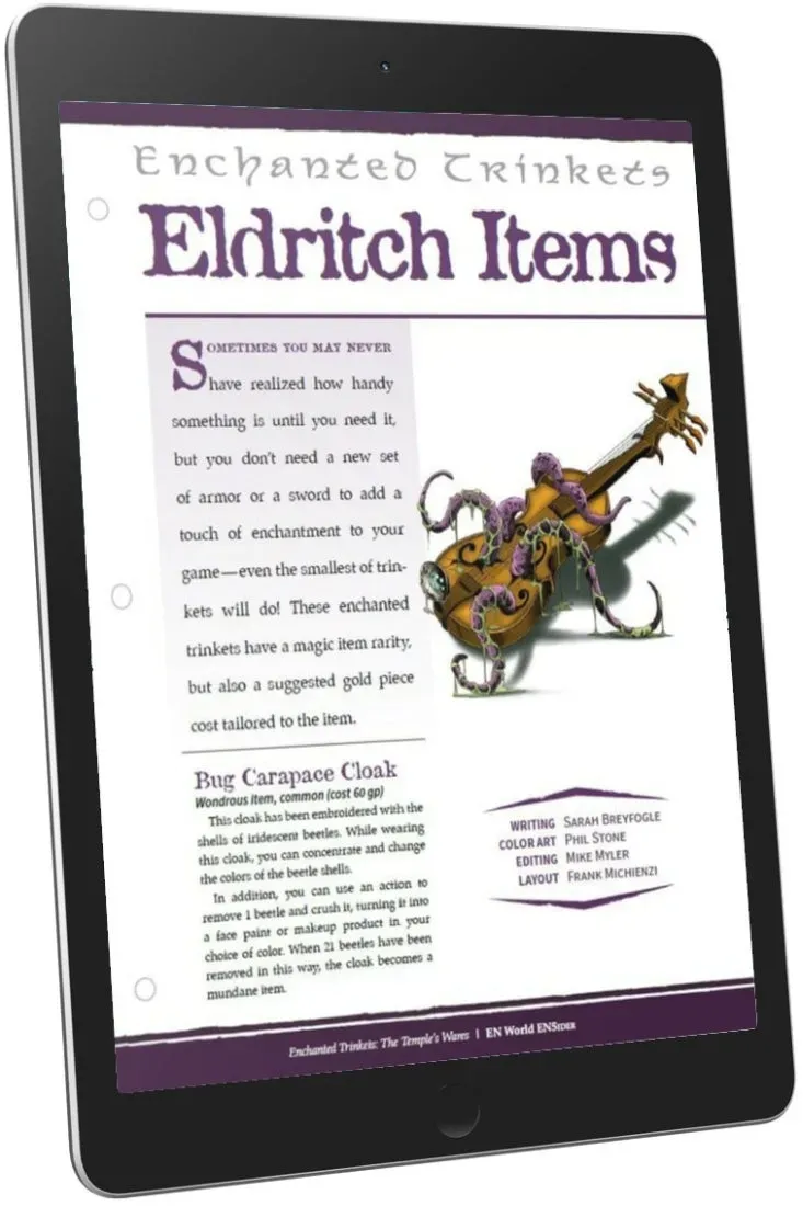 EN Publishing Enchanted Trinkets Eldritch Items D&D 5e pdf 20