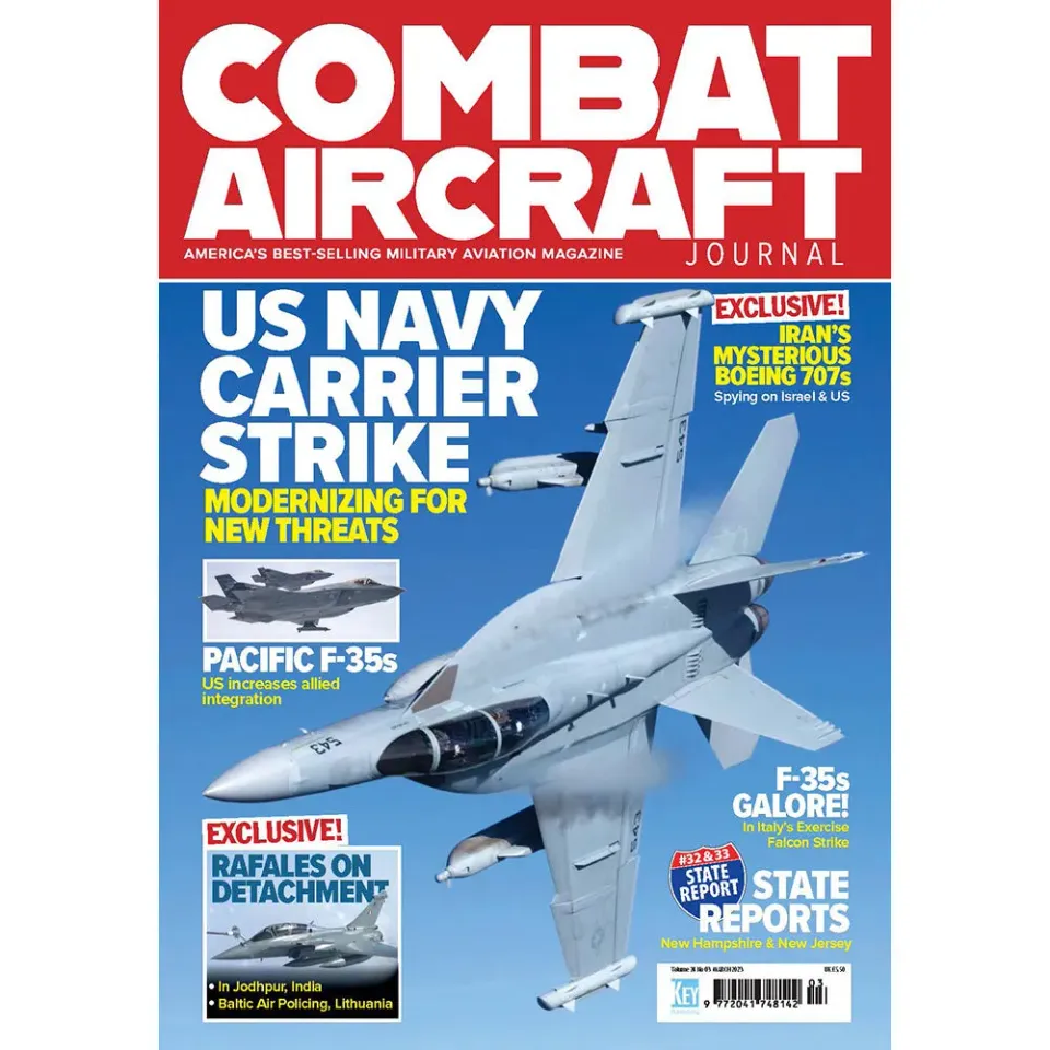 Combat Aircraft Journal mars 2023 tidning – F-35 Pacific