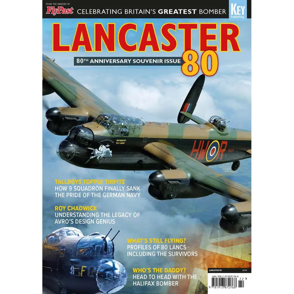 FlyPast Aviation Archive Lancaster 80 tidning 100 sidor jubileum