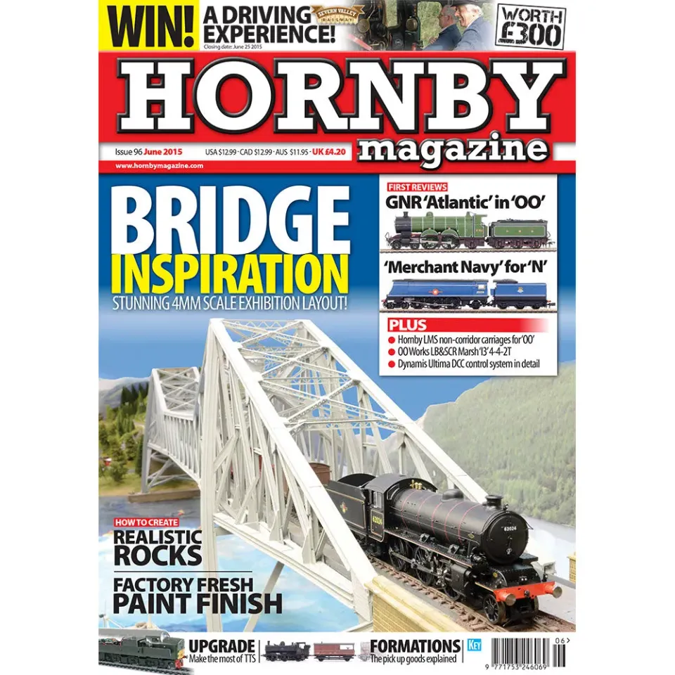Hornby Magazine juni 2015 tidning lösnummer modelljärnväg