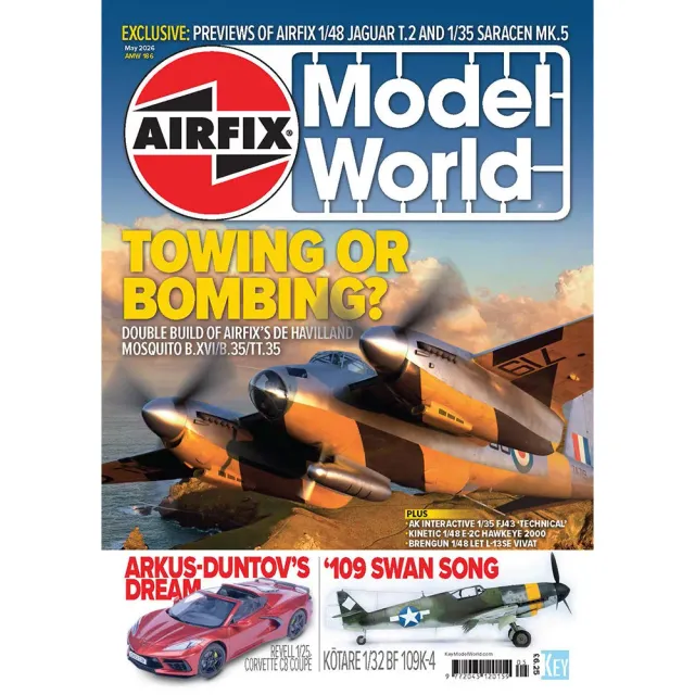 Airfix Model World maj 2026 tidning modellbygge
