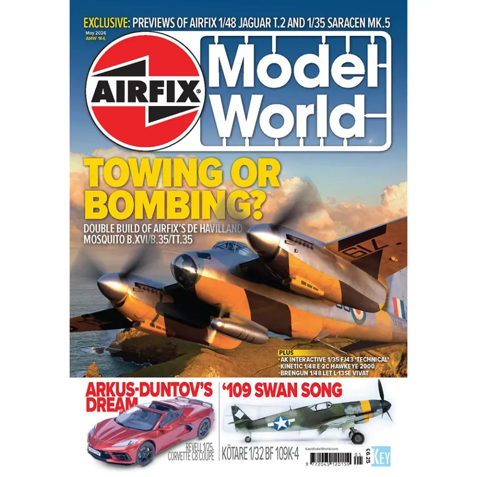 Airfix Model World maj 2026 tidning modellbygge