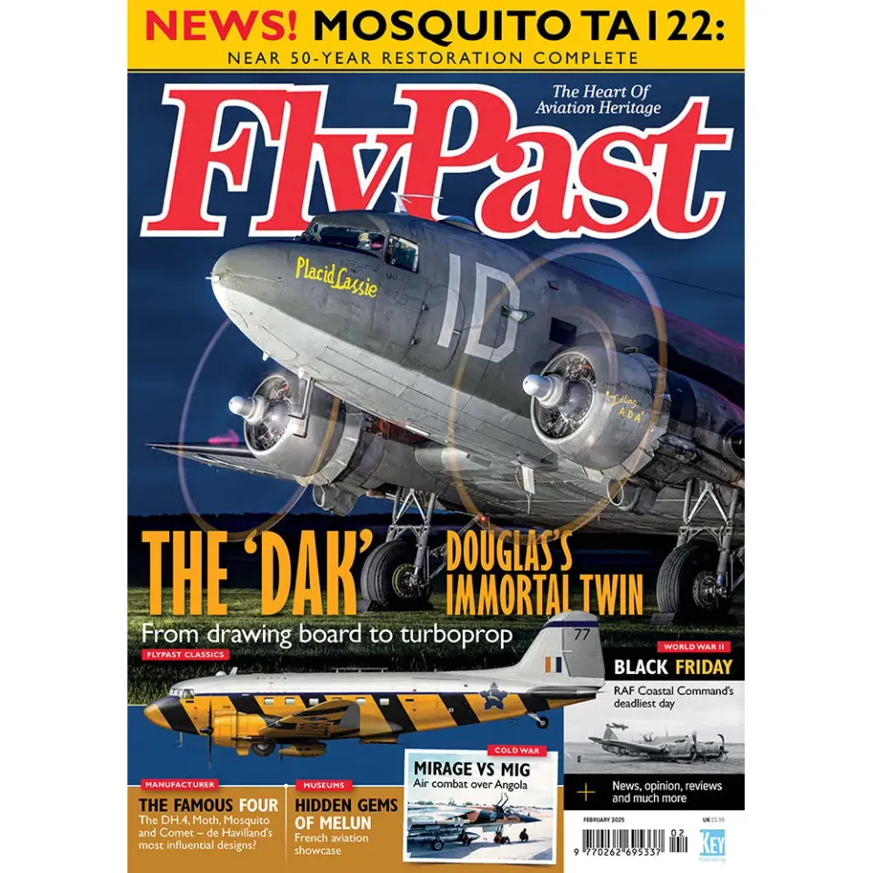 FlyPast februari 2025 tidning DC-3-special