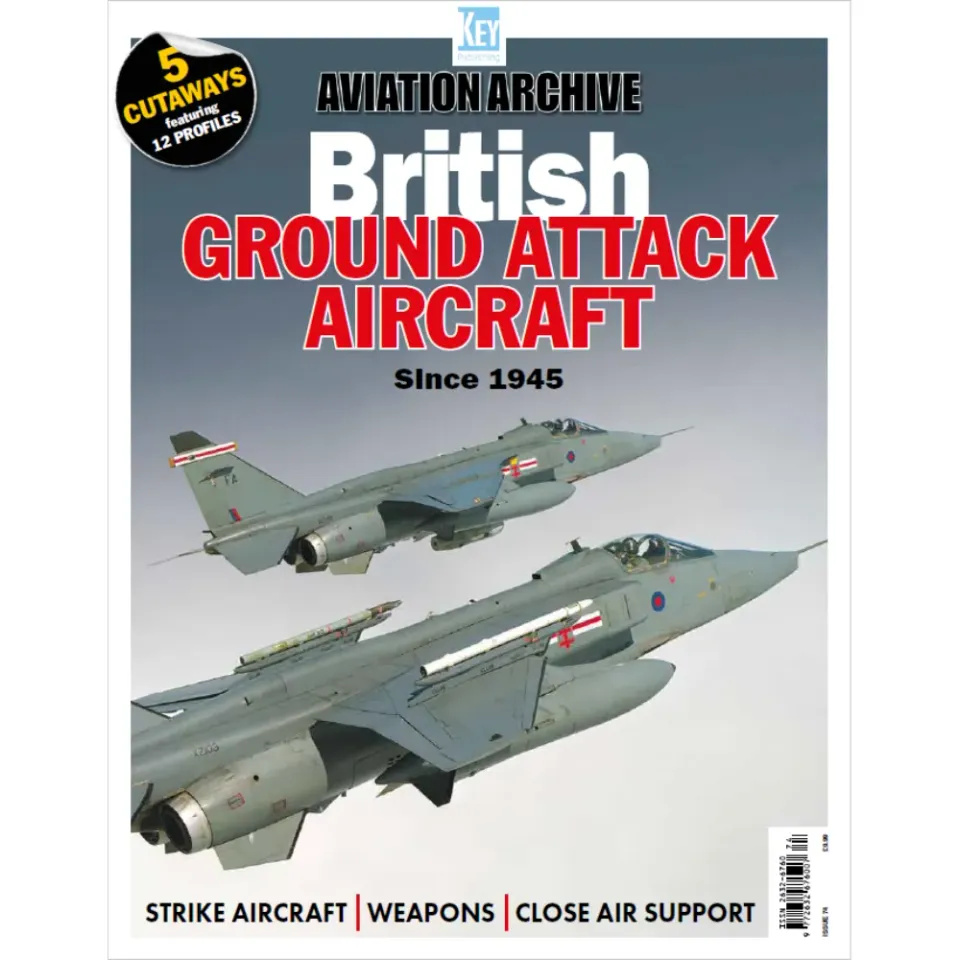 Aviation Archive 74 British Ground Attack tidning flyg