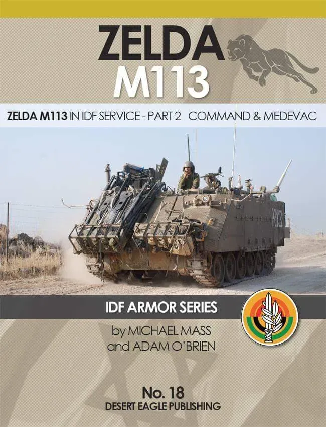 Desert Eagle No.18 Zelda M113 bok ledning sjukvård