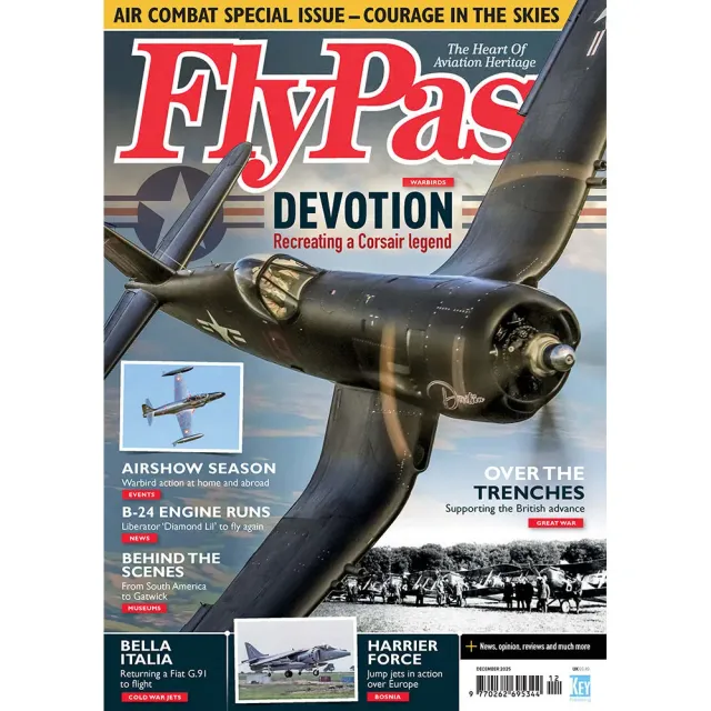 FlyPast december 2025 tidning Corsair-nummer singelutgåva