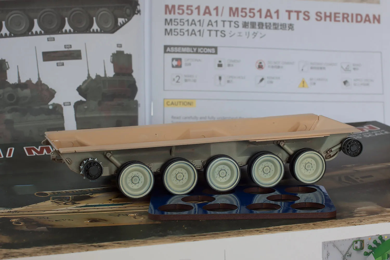 Rossagraph QuickWheel QW-251 maskeringssats 1:35 Sheridan