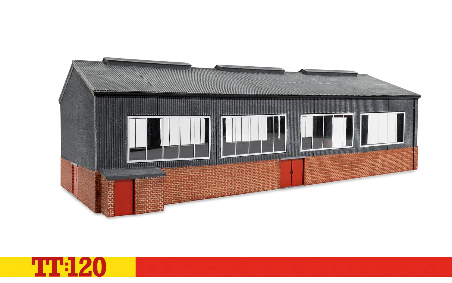 Hornby TT:120 Diesel Maintenance Depot modellbyggnad