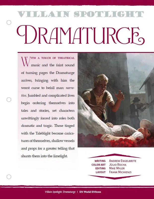 EN Publishing Dramaturge skurk-PDF bard