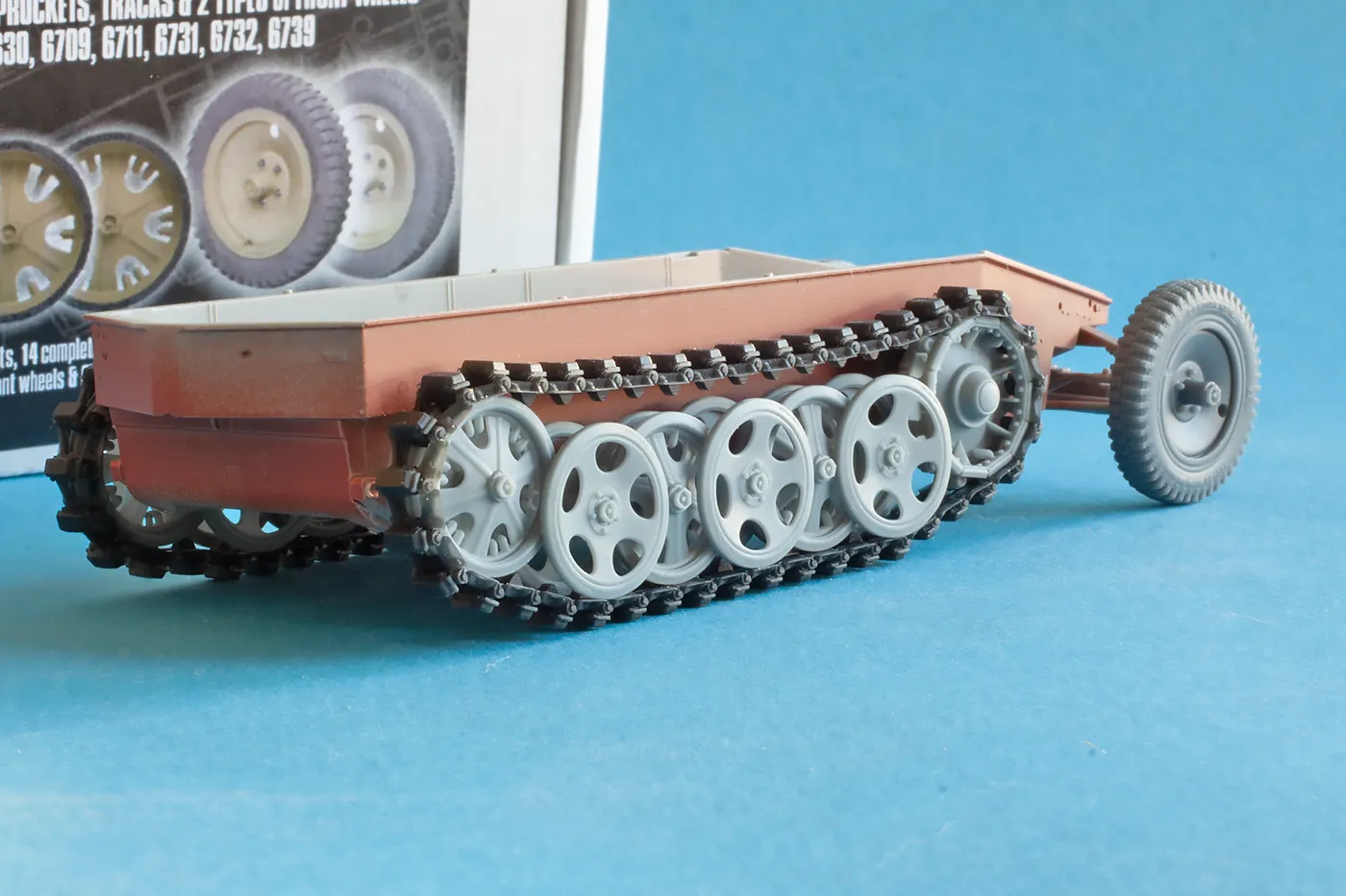 ROSSAGRAPH QuickWheel QWX-020 Sd.Kfz.10 framhjul 1:35