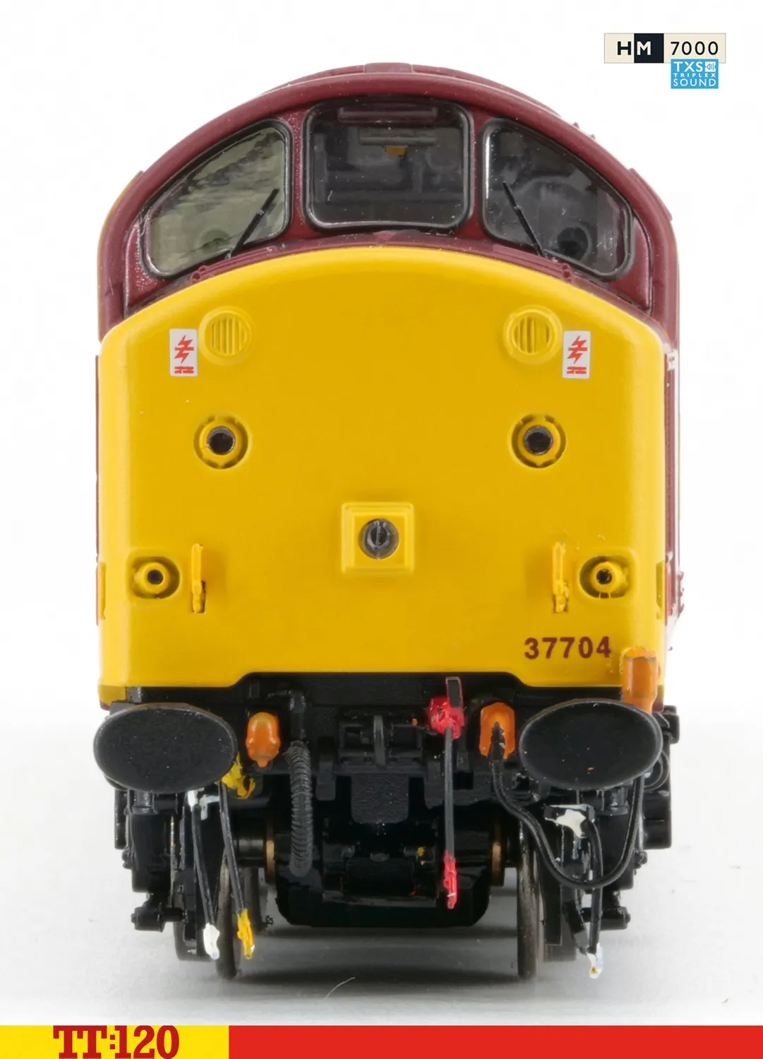 Hornby TT:120 Class 37 37704 modellok med ljud