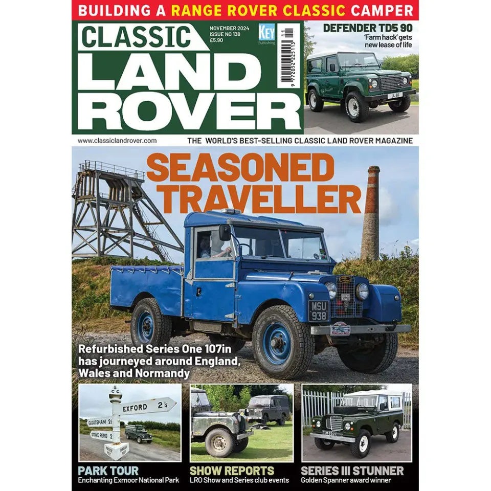 Classic Land Rover november 2024 tidning veteranbilar
